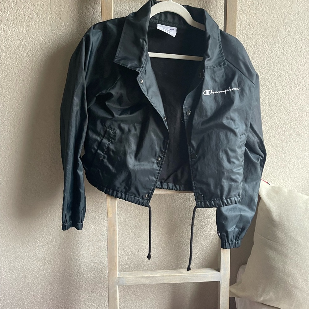 Campion cropped wind breaker